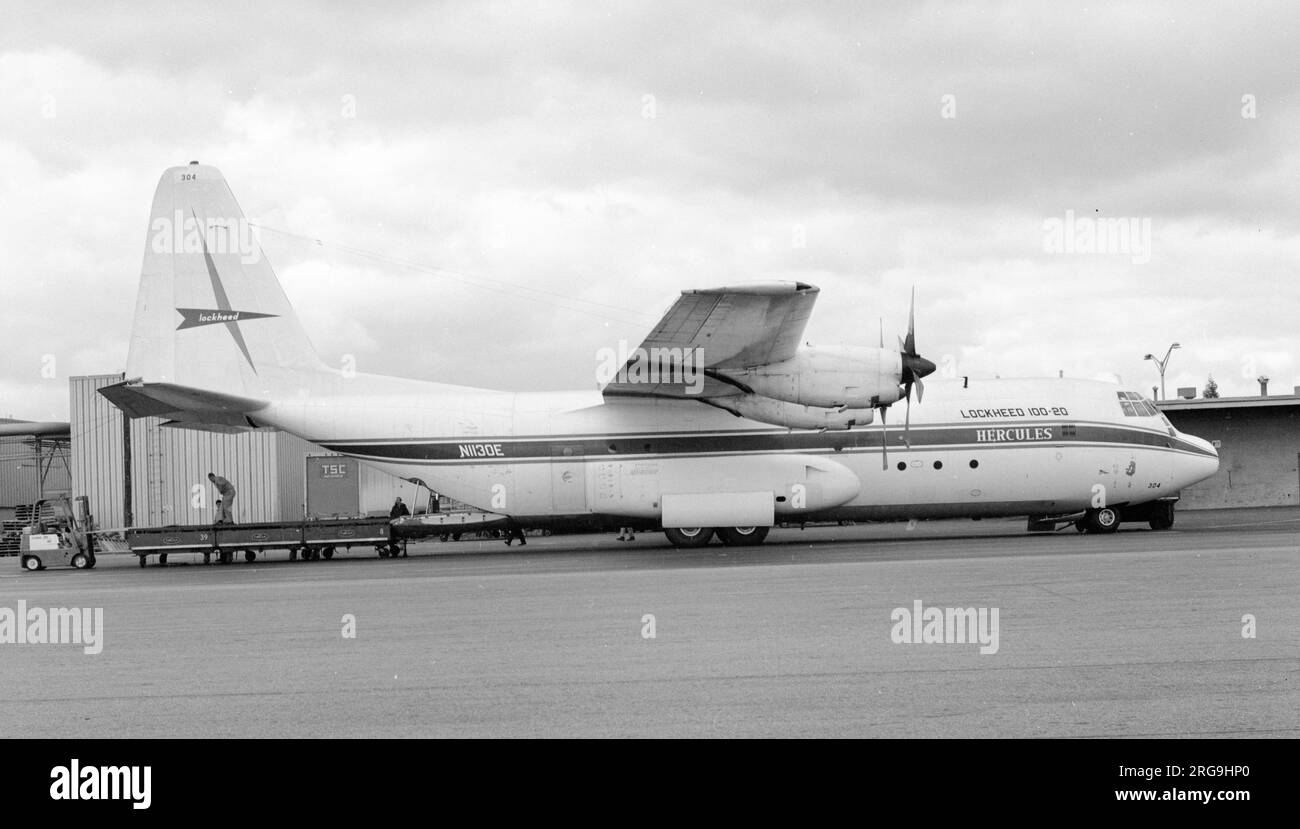 Lockheed L-100-20 Demonstrator N1130E Stockfoto