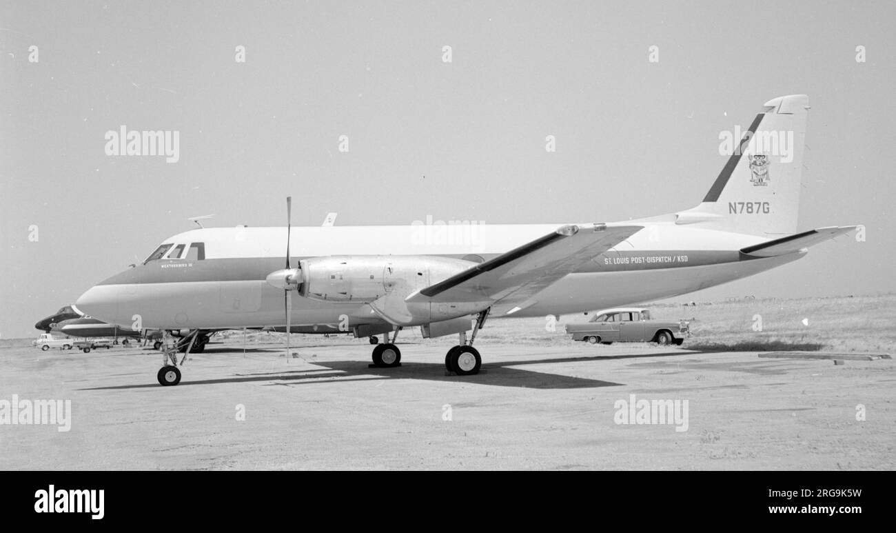 Grumman G-159 Gulfstream I N787G Stockfoto