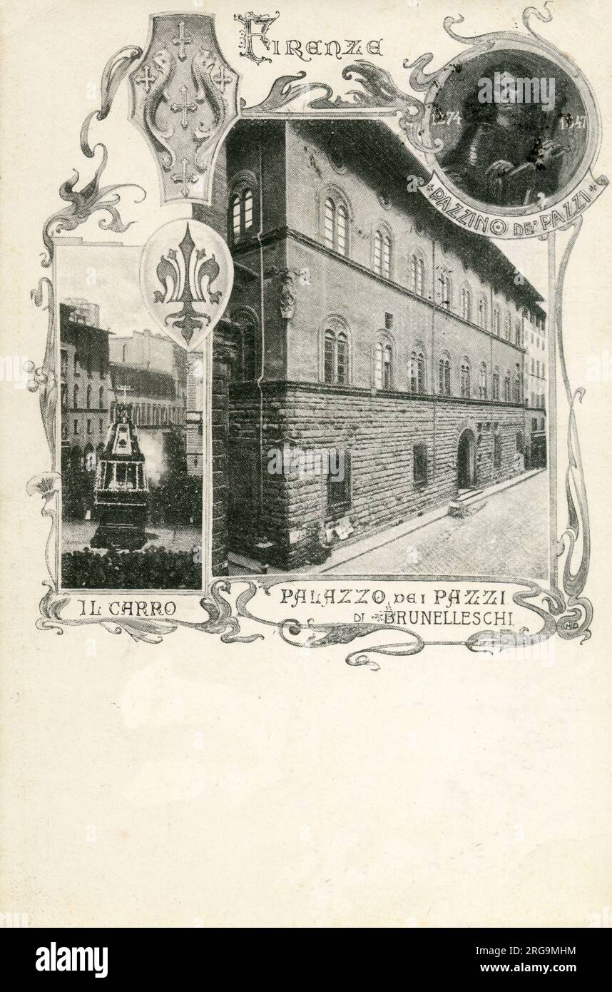 Palazzo Pazzi (Palazzo della Congiura oder Palazzo PazziQuaratesi