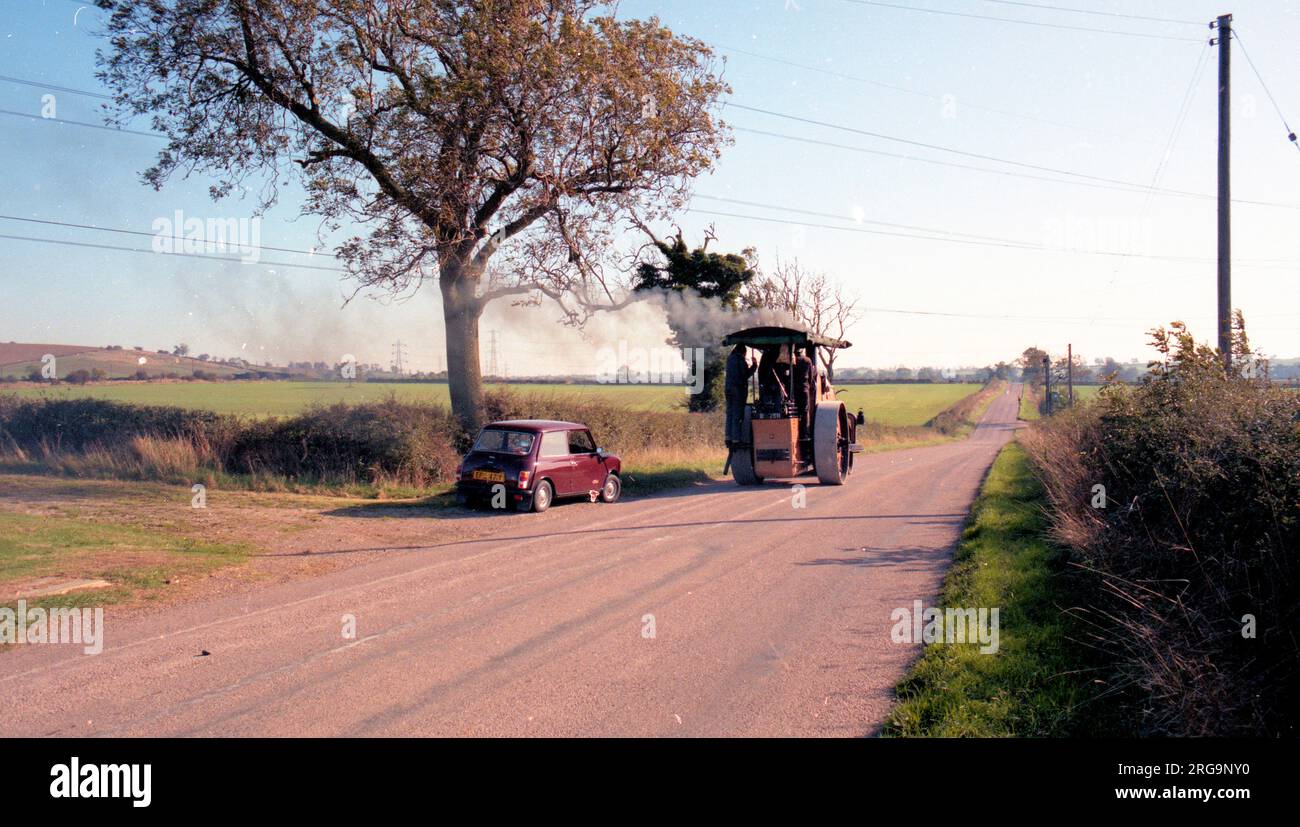 Hersteller: Armstrong-Whitworth Typ: Straßenwalze Nummer: 2 gebaut: 1923 Zulassung: BD 7511 Zylinder: Verbundwerkstoff NHP: 5 Stockfoto