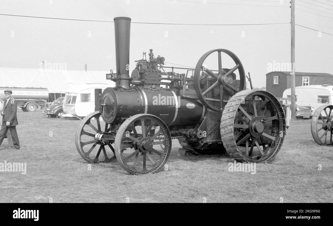 Hersteller: John Fowler & Co. Of Leeds, Typ: Universal Engine Number: 11357 Built: 1908 Registrierung: NM 219 ClassA4 Zylinder: Single NHP: 6 Stockfoto