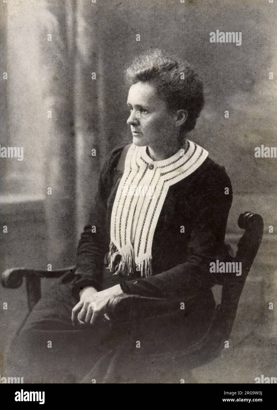 Marie Sklodowska Curie (1867-1934), Nobelpreisträgerin der Wissenschaftlerin Stockfoto
