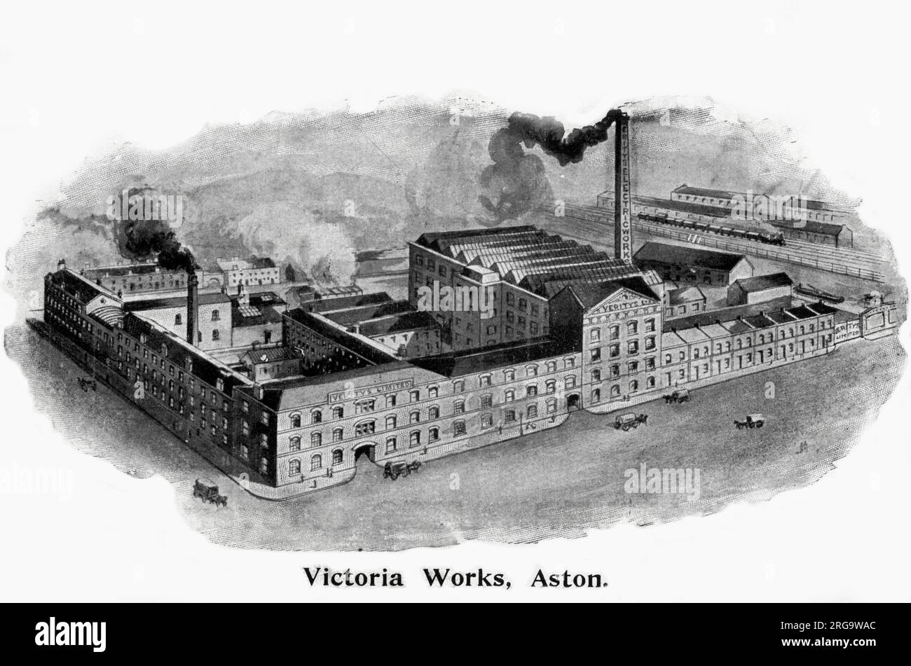 Verity's Limited, Electric Supplies, Victoria Works, Aston, Birmingham Stockfoto