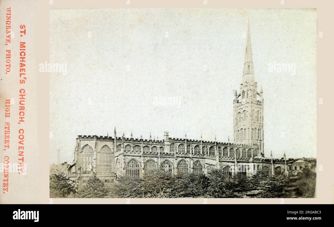 St. Michaels Kirche, Coventry Stockfoto