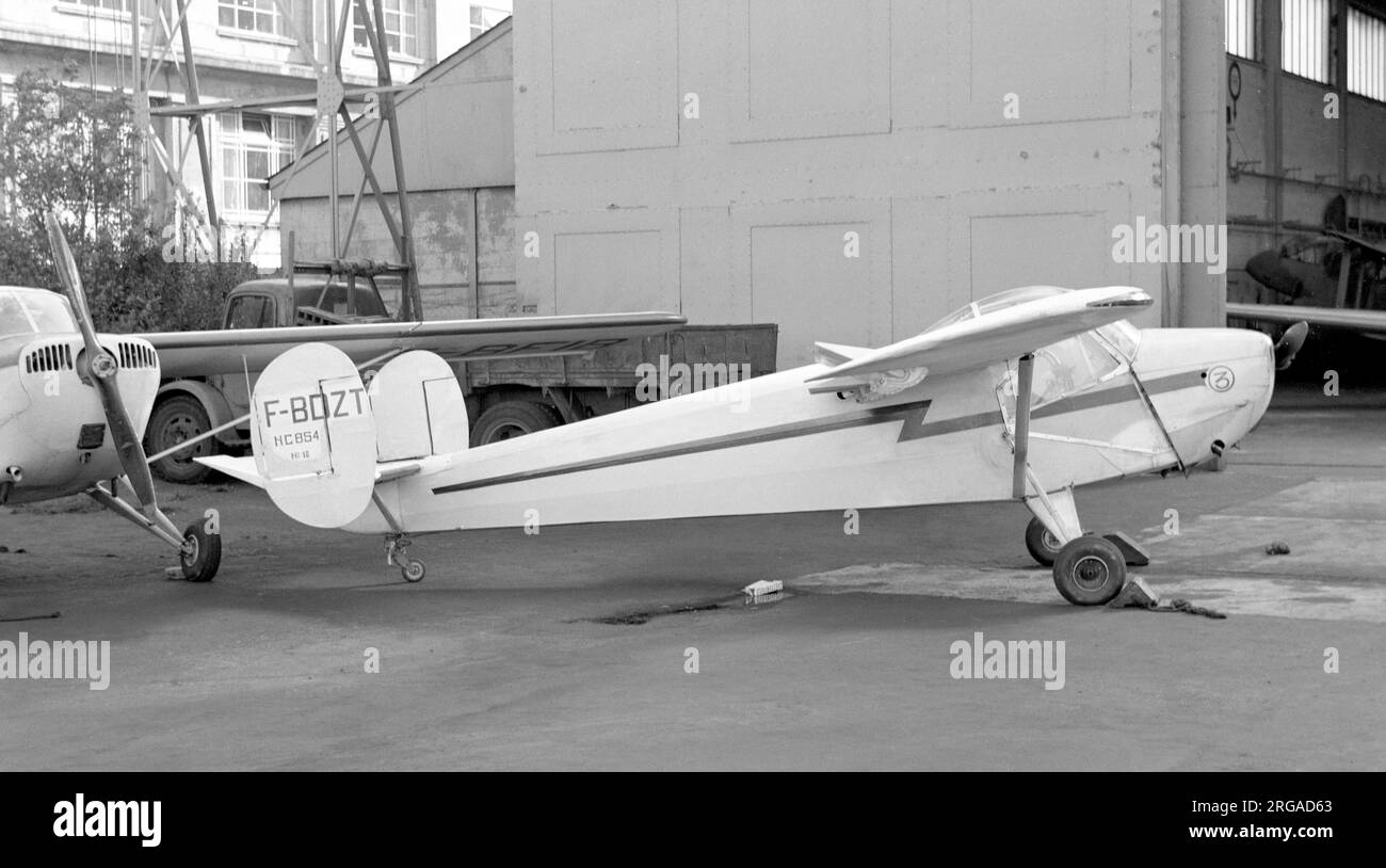 SNCAN NC.854 F-BDZT (MSN 10). (SNCAN - Societe Nationale de Constructions Aeronautiques du Nord) Stockfoto