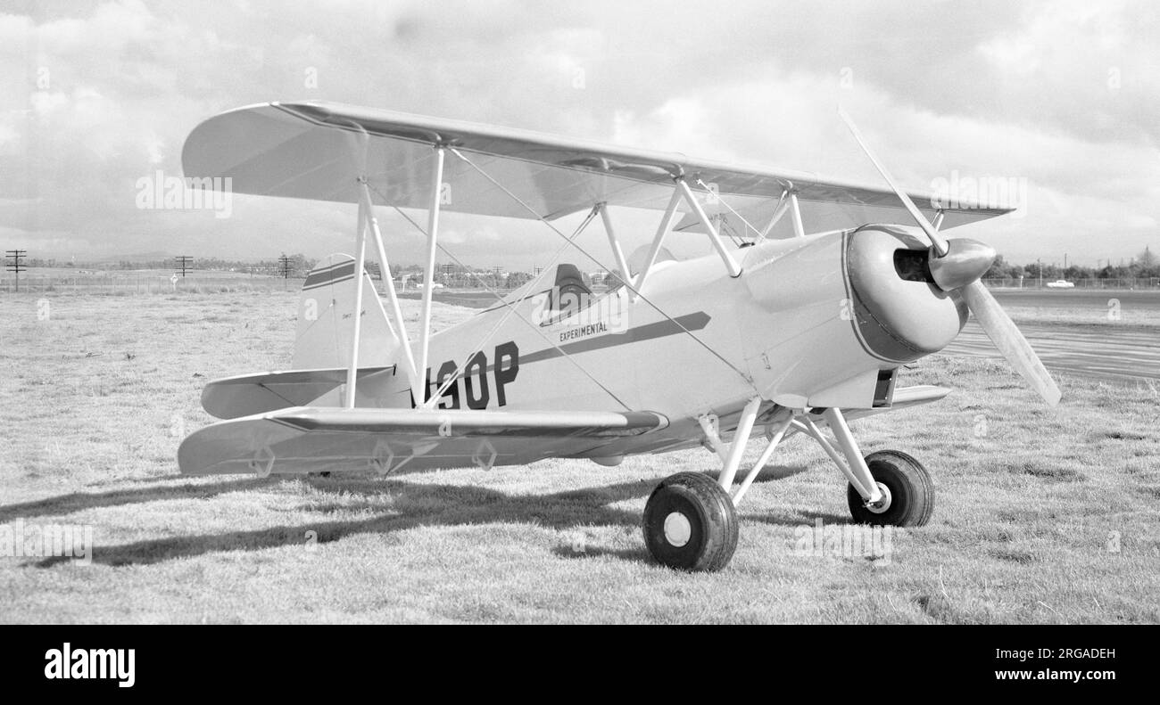Smith DSA-1 Miniplane N90P (msn FWS-1). (DSA - Darn Small Airplane) wurde 1956 gebaut und die Registrierung wurde am 17. Mai 2013 storniert. Stockfoto