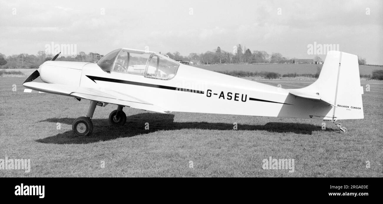 Rollason D.62 Condor G-ASEU (msn RAE/607) Stockfoto