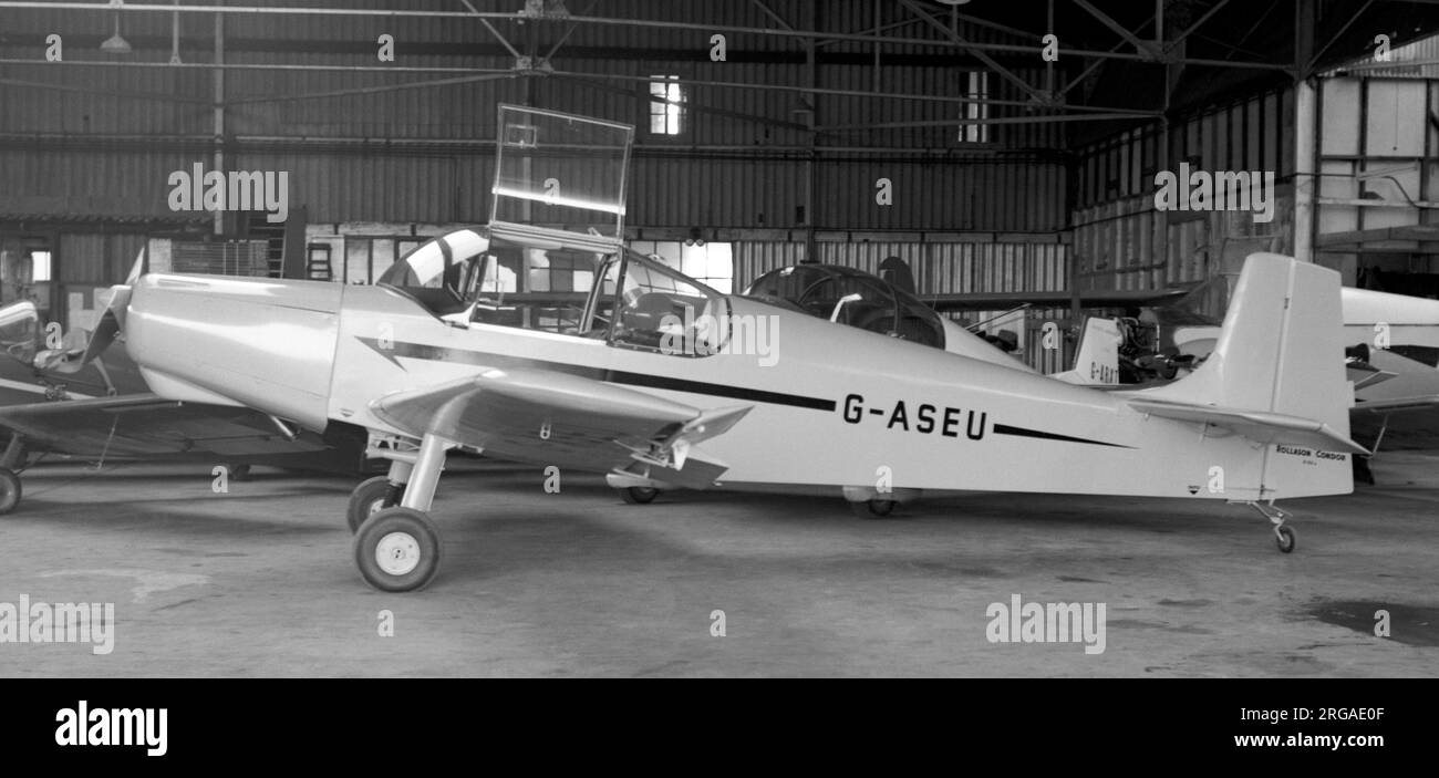 Rollason D.62 Condor G-ASEU (msn RAE/607) Stockfoto