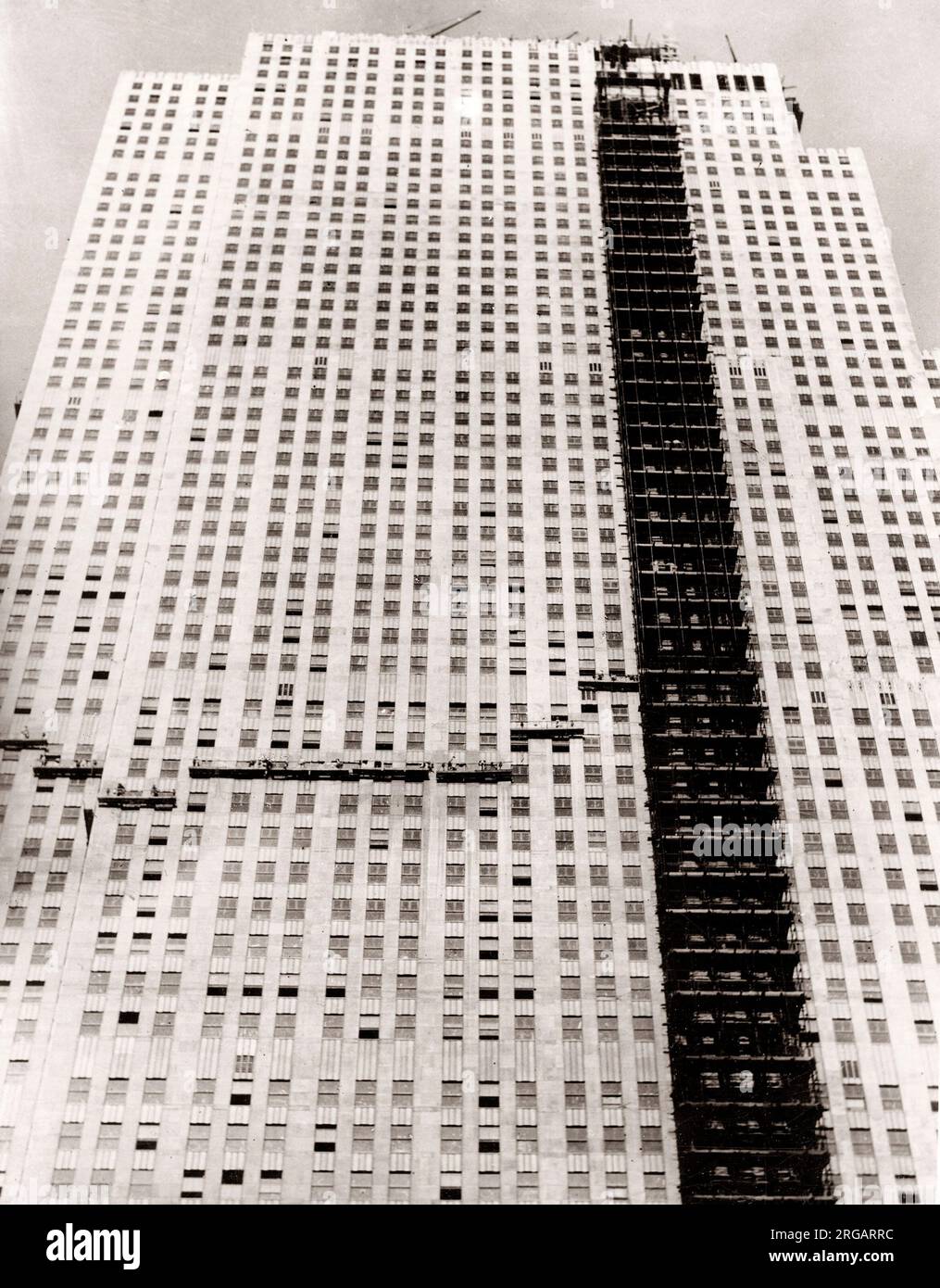 RCA-Gebäude, GE Building, jetzt 30 Rockefeller Plaza, New York ,1933 Stockfoto