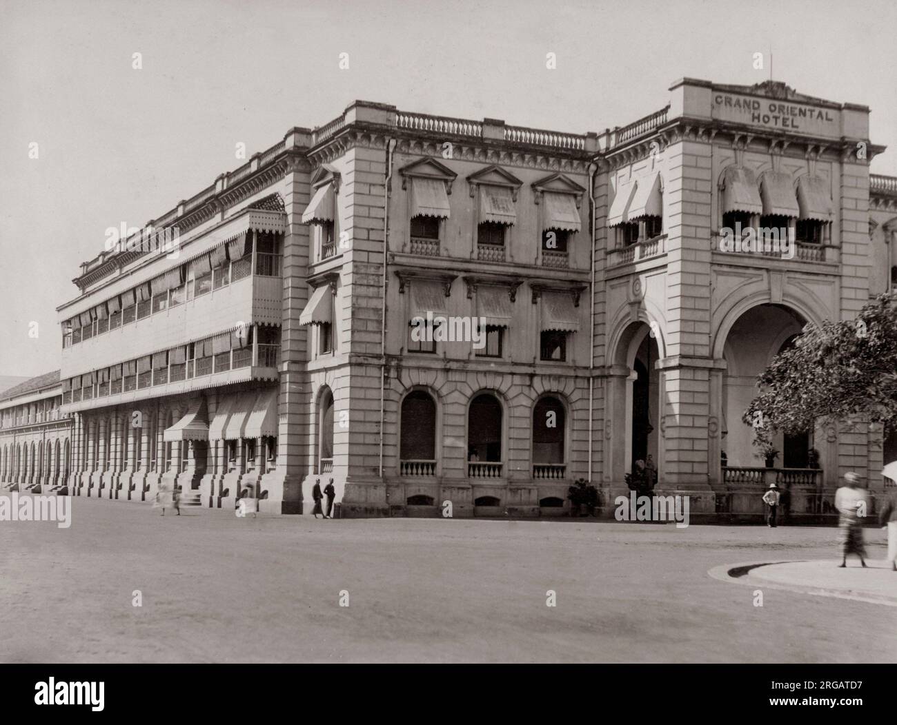 Grand Oriental Hotel, Colombo, Ceylon (Sri Lanka) c 1890 Stockfoto