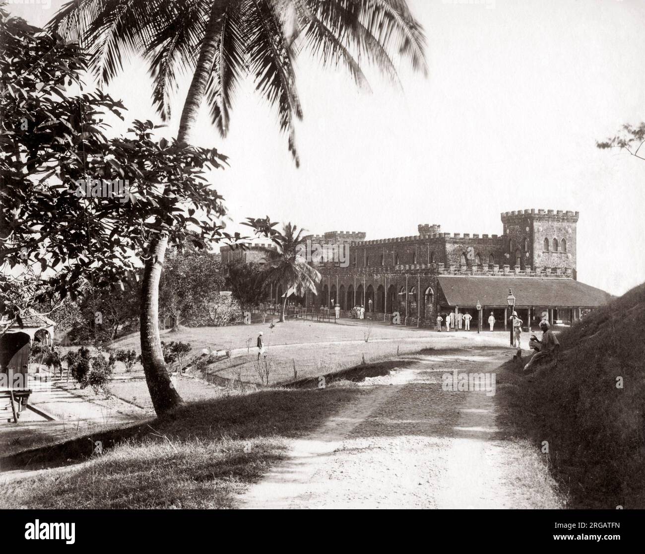 Port Blair, Andaman Inseln, c 1880 Stockfoto
