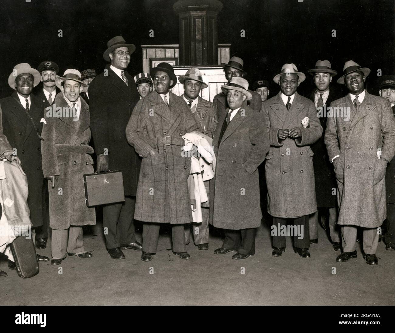 Noble Lee Sissle (10. Juli 1889 bis 17. Dezember 1975) war ein afroamerikanischer Jazzkomponist, Texter, Bandleader, Sänger und Dramatiker, bekannt für das Broadway-Musical Shuffle Along (1921) und den Hit I'm Just Wild About Harry. Stockfoto