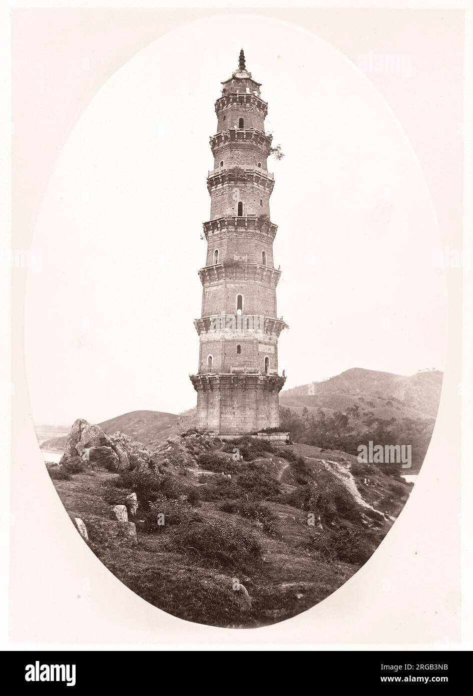 John Thomson (14. Juni 1837 - 29. September 1921) Schottischer Fotograf, um 1870 in China aktiv, aus einem Album seiner Bilder: Stockfoto