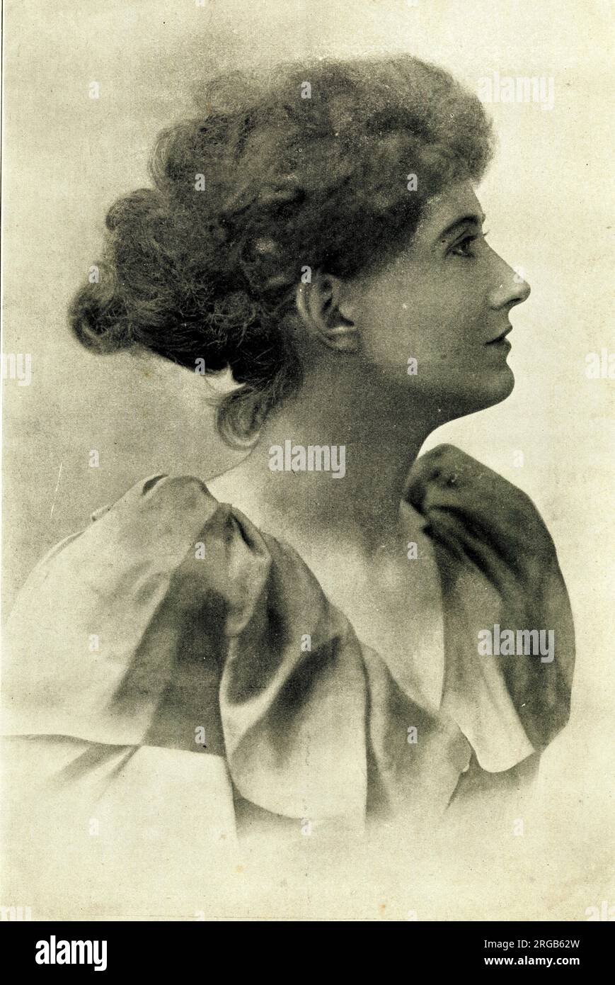 Mary Ansell, englische Schauspielerin und Autorin Stockfoto