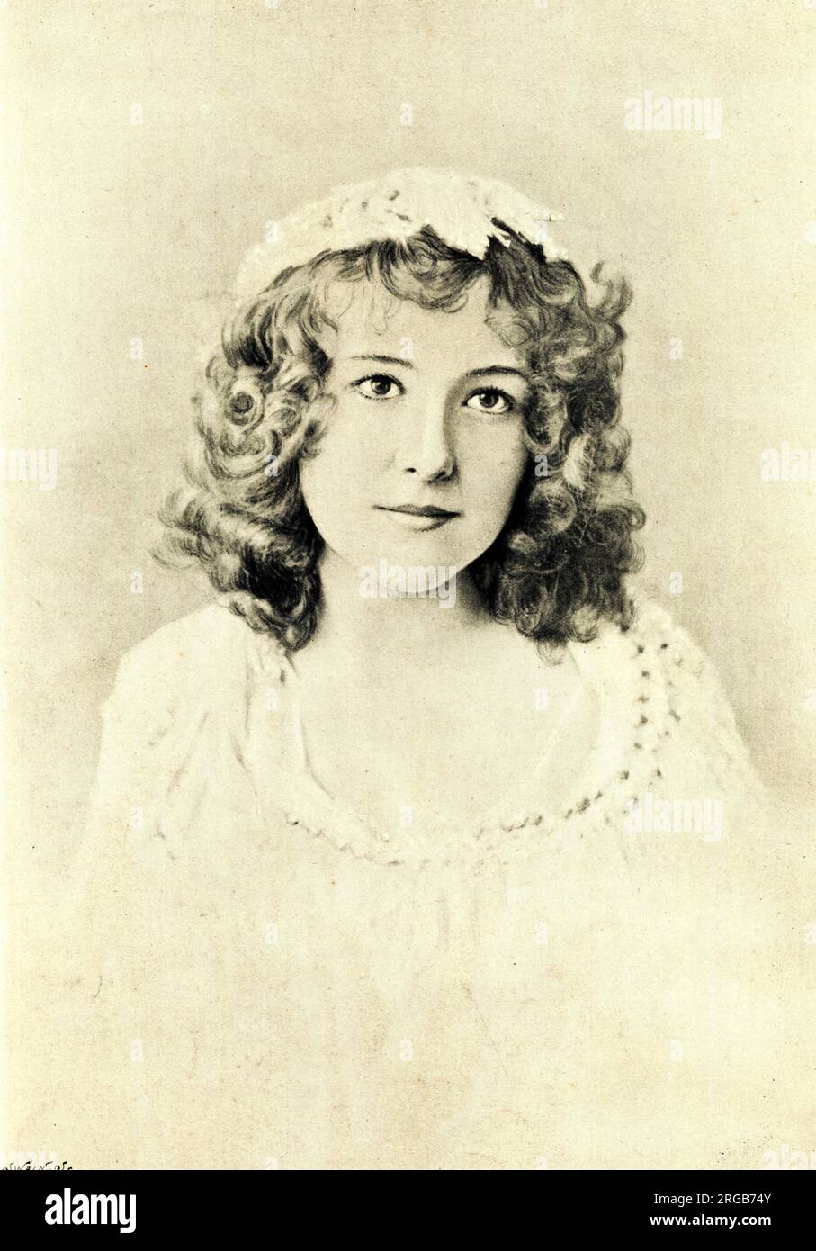 Jessie Bateman, englische Schauspielerin, Mitglied von Frank Bensons Shakespeare-Tourenfirma Stockfoto