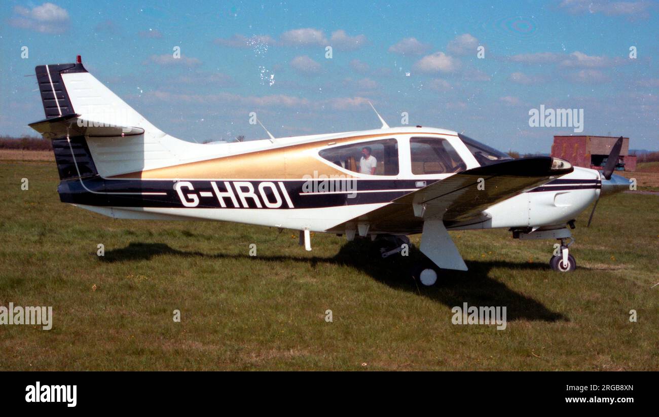 Rockwell Commander 112 G-HROI (msn 326). Stockfoto