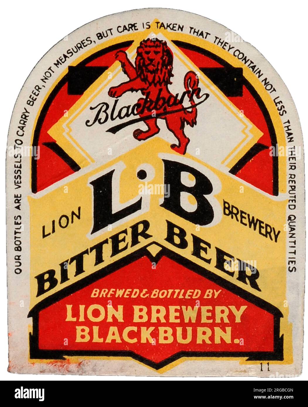 Lion Brewery Bitter Beer Stockfoto