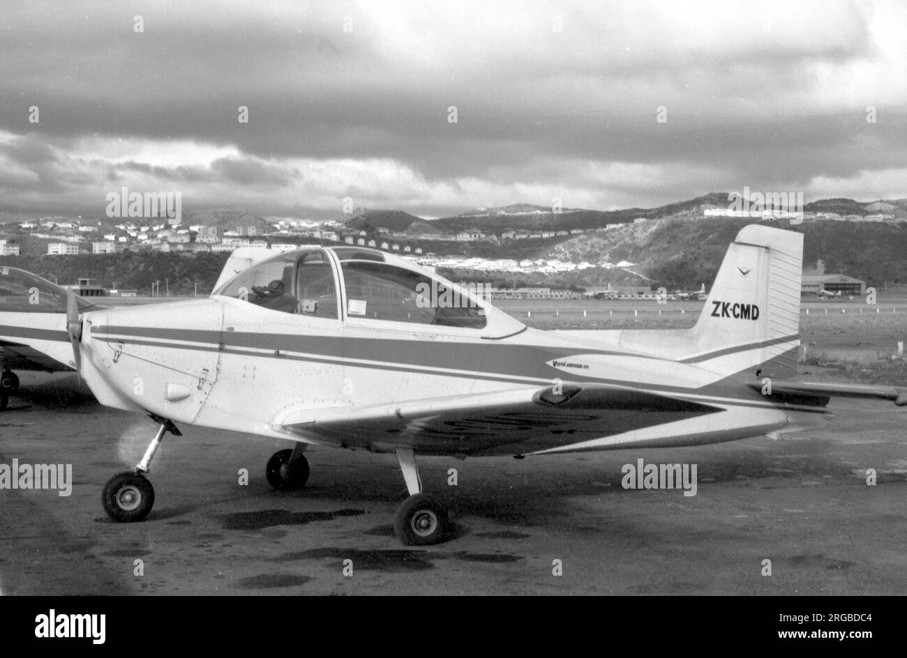 Victa Airtourer 100 ZK-CMD (msn 154). Stockfoto