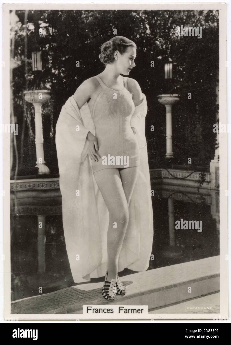 Frances Farmer, amerikanische Filmschauspielerin und Fernsehmoderatorin Stockfoto