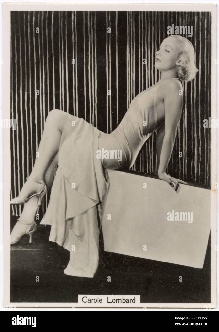 Carole Lombard, amerikanische Filmschauspielerin Stockfoto