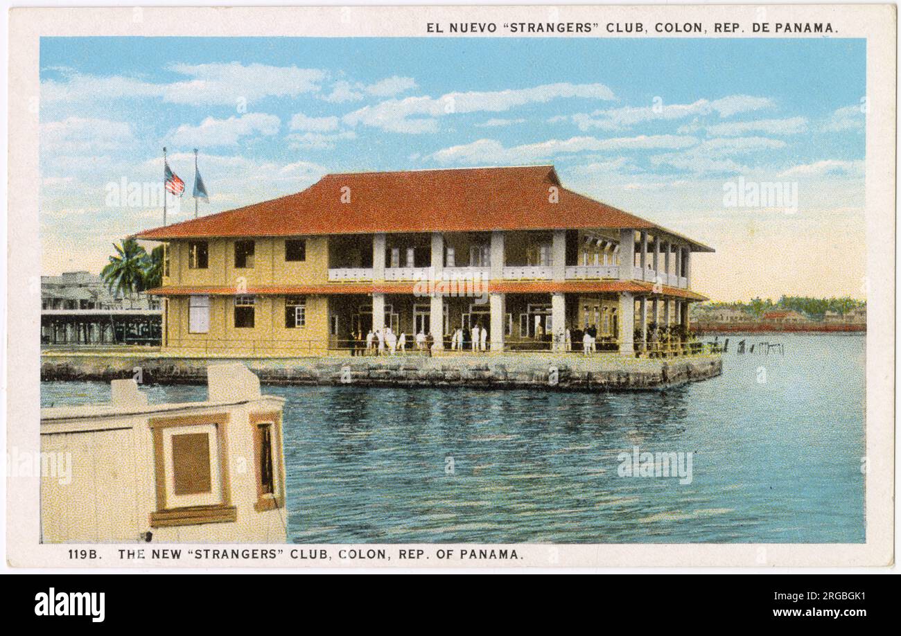 New Fremder Club, Colon, Republik Panama Stockfoto