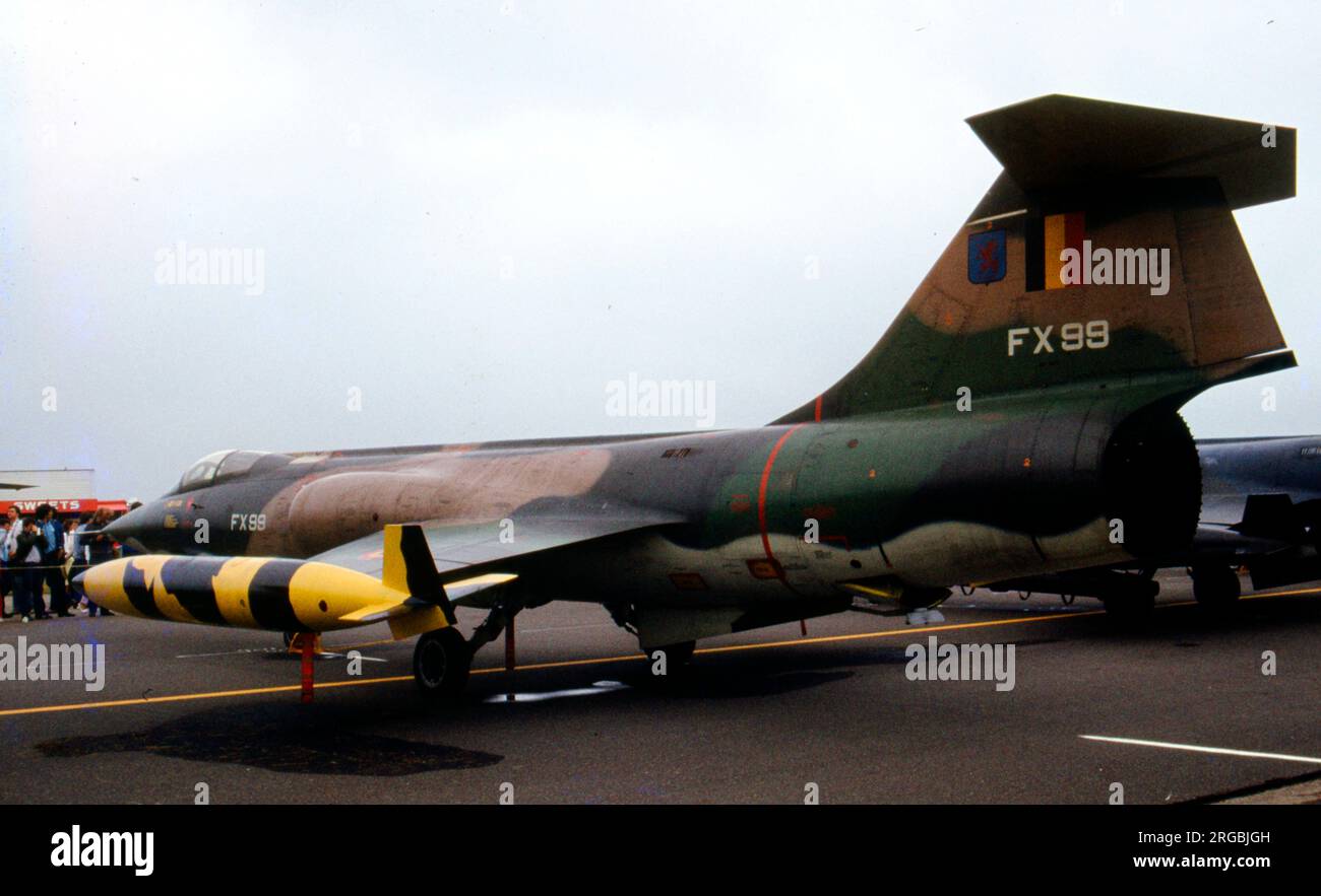 Force aerienne belge - Lockheed F-104G Starfighter FX99 (msn 683D-9172 ...