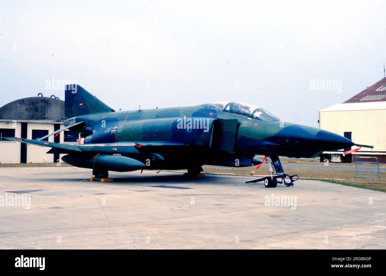 Luftwaffe - McDonnell Douglas RF-4E Phantom II 35+13 (msn 4007), Aufklarungsgeschwader 52. Stockfoto