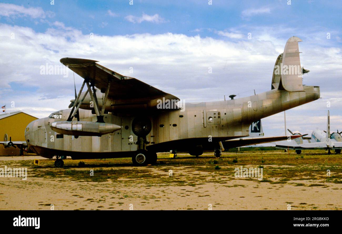 Martin Mariner, im Pima Air and Space Museum, Tucson, AZ, ausgeliehen vom National Naval Aviation Museum. Stockfoto