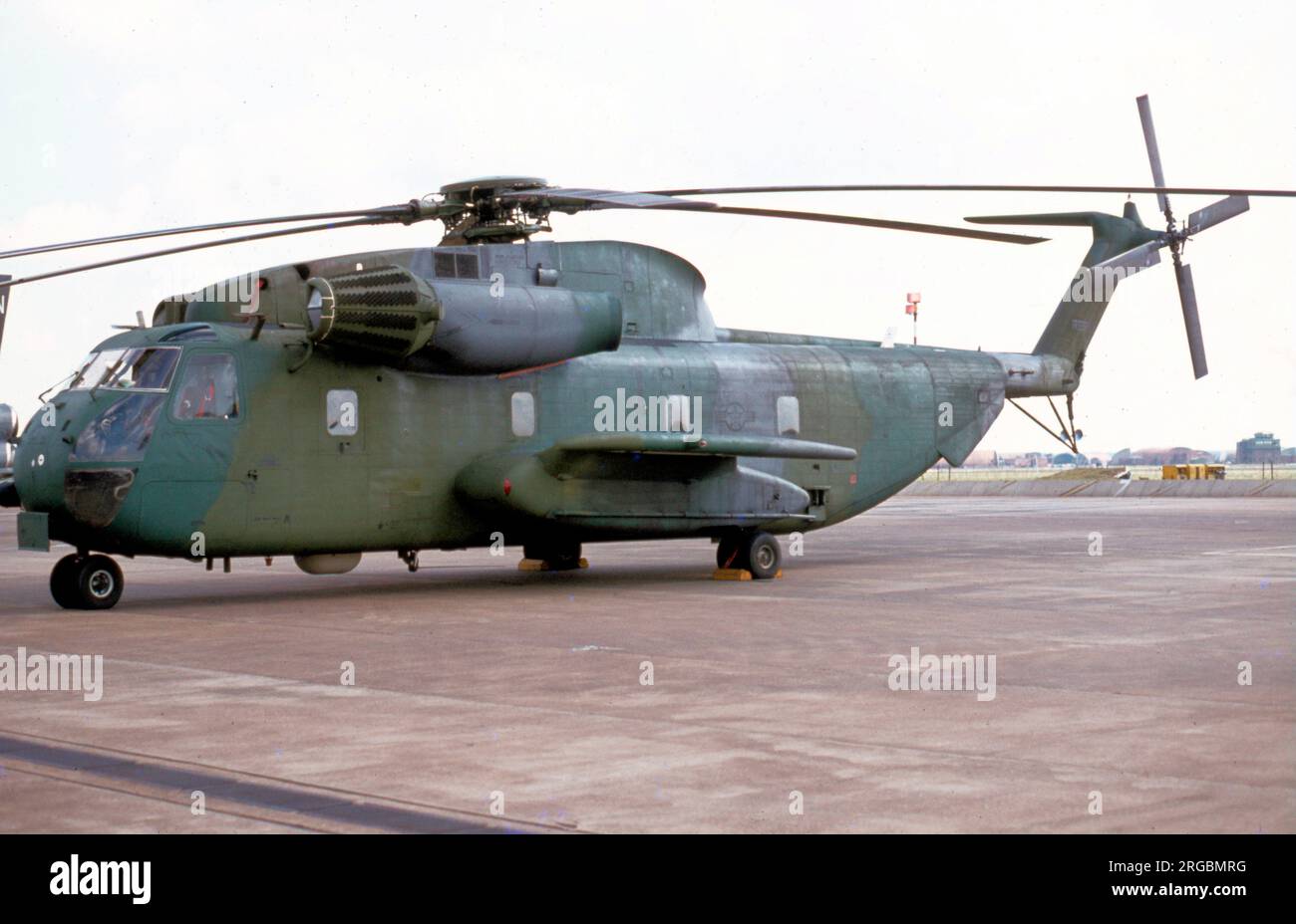 United States Air Force (USAF) - Sikorsky HH-53 Super Jolly Green Giant, Rettungs- und Bergungshubschrauber. Stockfoto