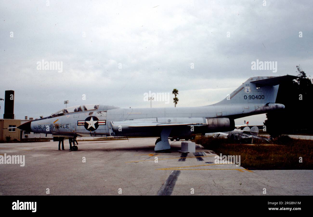 McDonnell F-101F-116-MC Voodoo 59-0400 (msn 724) Stockfoto