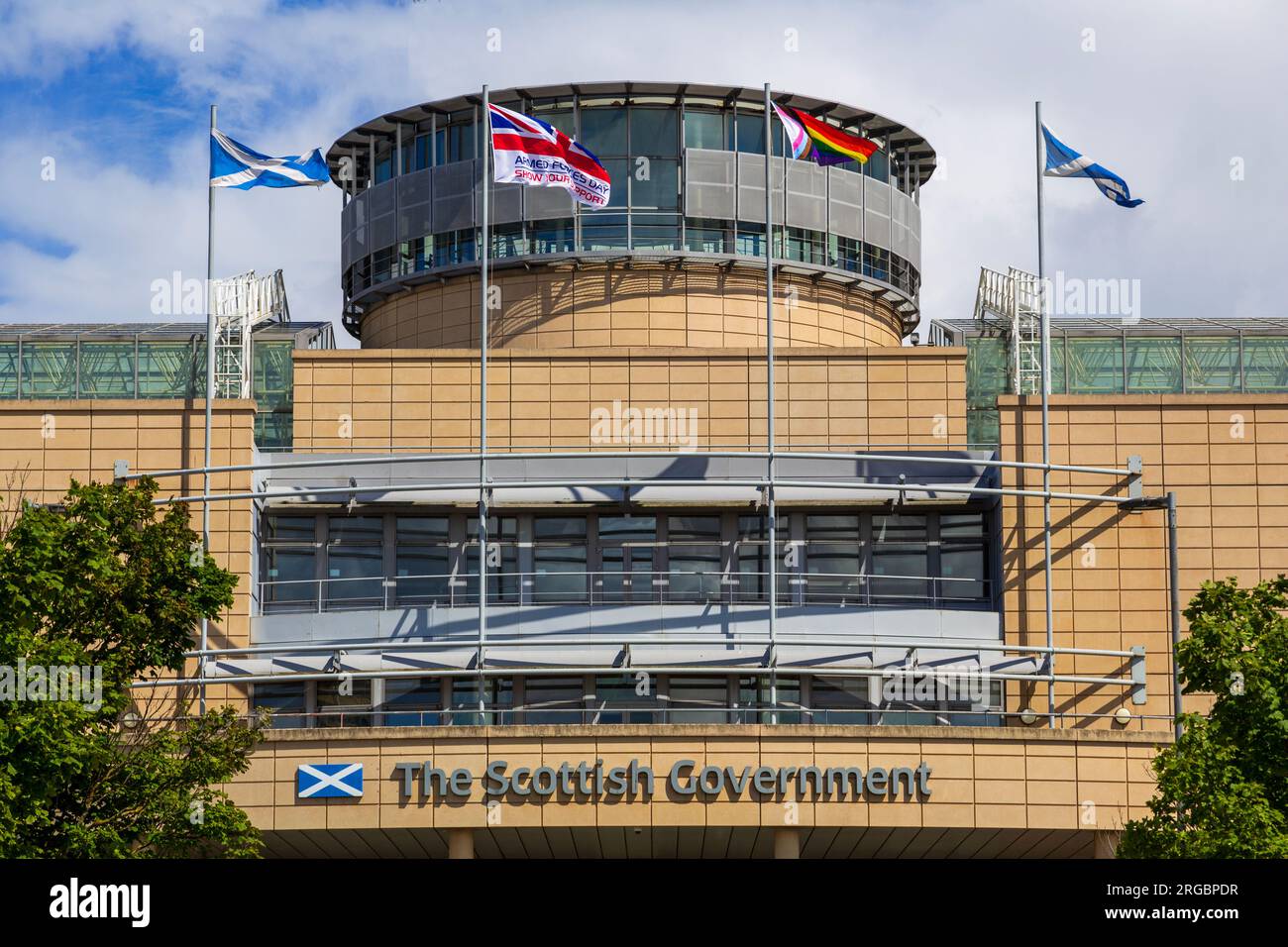 Government Buildings, Leith, Edinburgh, Schottland, Großbritannien Stockfoto