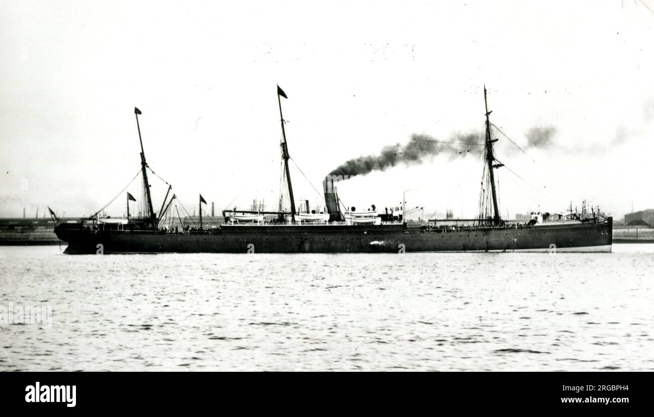 SS Catalonia, Cunard Liner, Liverpool Stockfoto