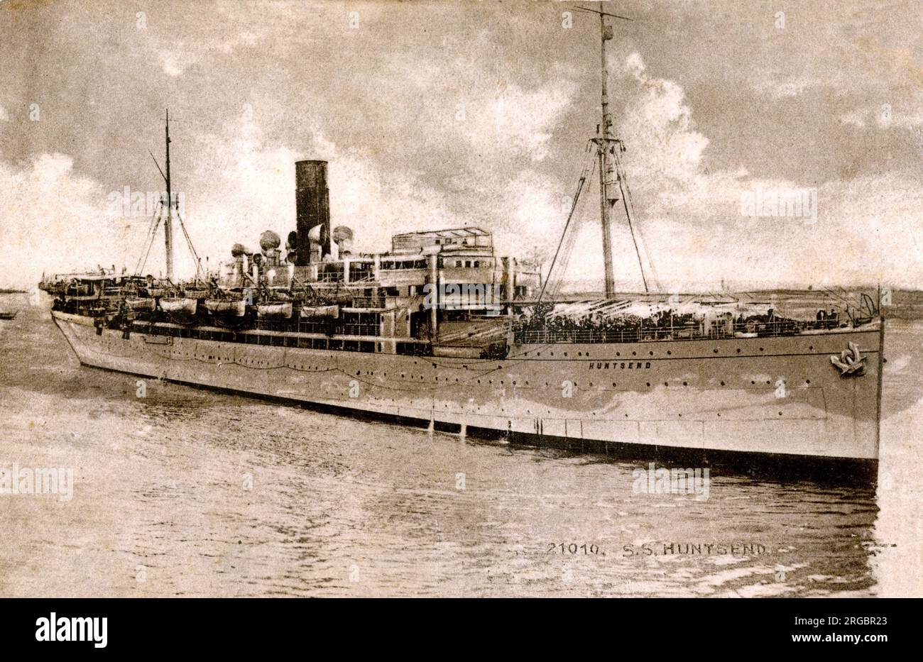 SS Huntsend Stockfoto