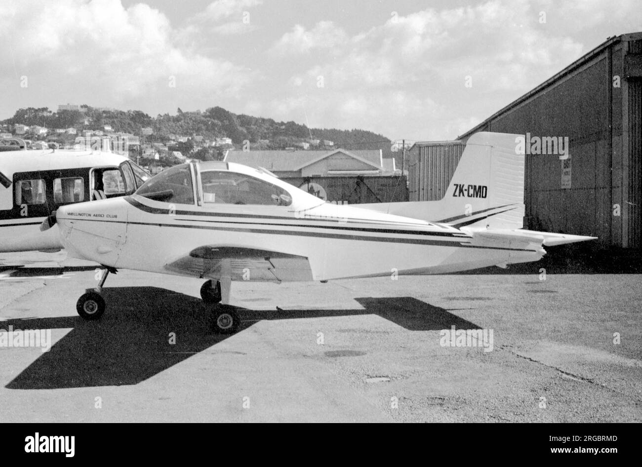 Victa Airtourer 100 ZK-CMD (msn 154), Wellington Aero Club. Stockfoto