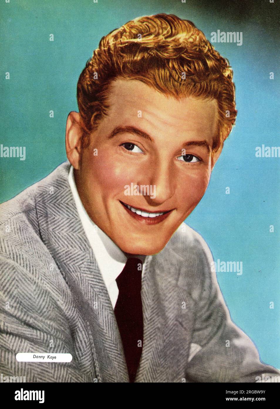 Danny Kaye, amerikanischer Schauspieler und Komiker Stockfoto