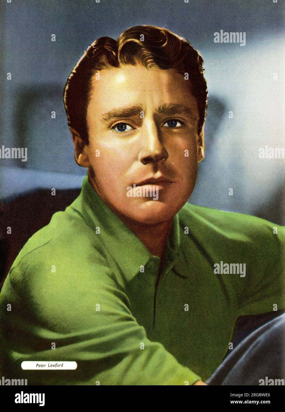 Peter Lawford, englischer Schauspieler mit Sitz in den USA Stockfoto