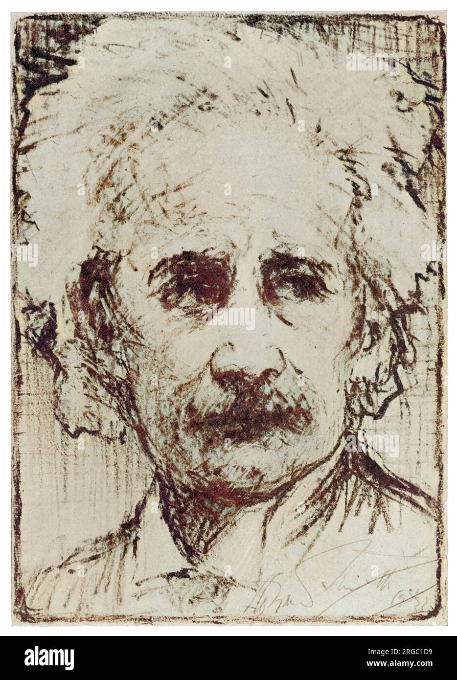 ALBERT EINSTEIN (1879-1955), Wissenschaftler. Stockfoto