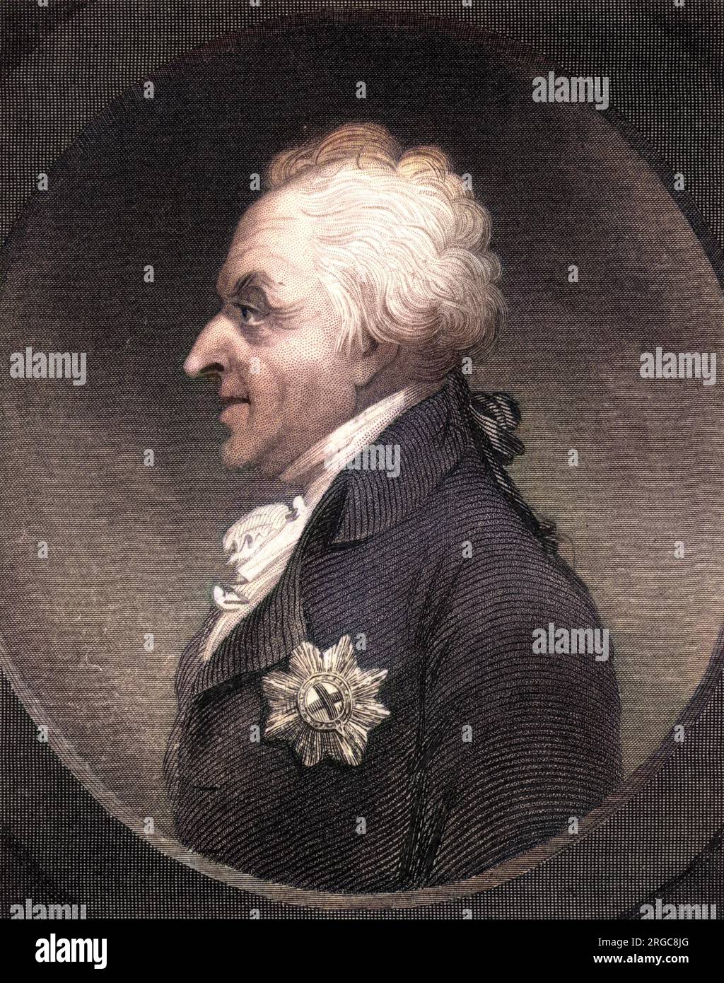 WILLIAM DOUGLAS, vierter Herzog von QUEENSBERRY, bekannt als „Old Q“ Stockfoto