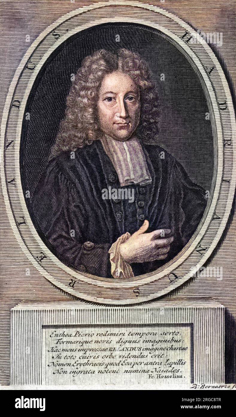 ADRIAN ABENDS niederländischer Kirchmann und orientalischer Gelehrter. Stockfoto