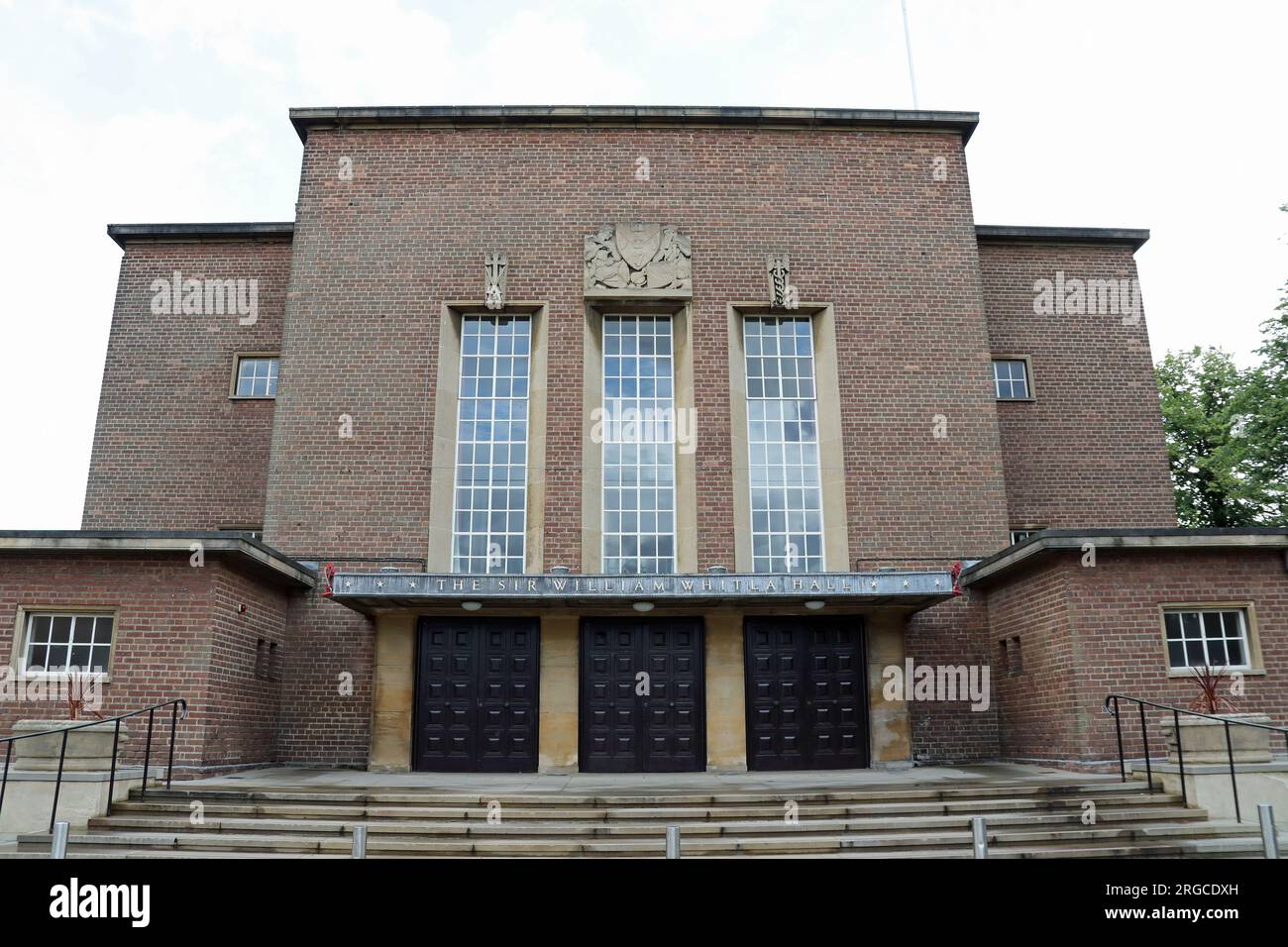 Die Sir William Whitla Hall an der Queens University in Belfast Stockfoto