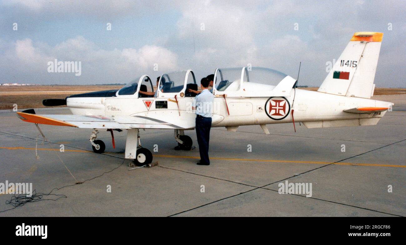 Forca Aerea Portuguesa - Socata TB-30 Epsilon 11415 (msn 172). (Forca Aerea Portuguesa - Portugiesische Luftwaffe). Stockfoto