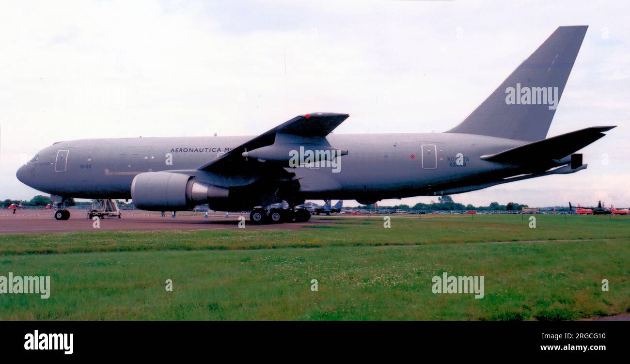 Aeronautica Militare - Boeing KC-767A MM62228 - 14-03 (msn 33688, Liniennummer 941, 767-2EYC). (Aeronautica Militare - Italienische Luftwaffe) Stockfoto