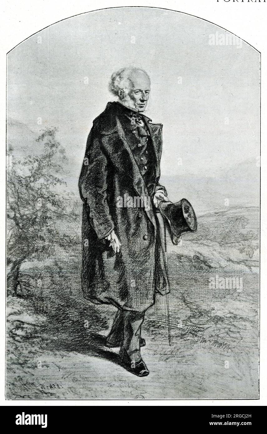 Jean-Baptiste Isabey (1767-1855), französischer Künstler Stockfoto