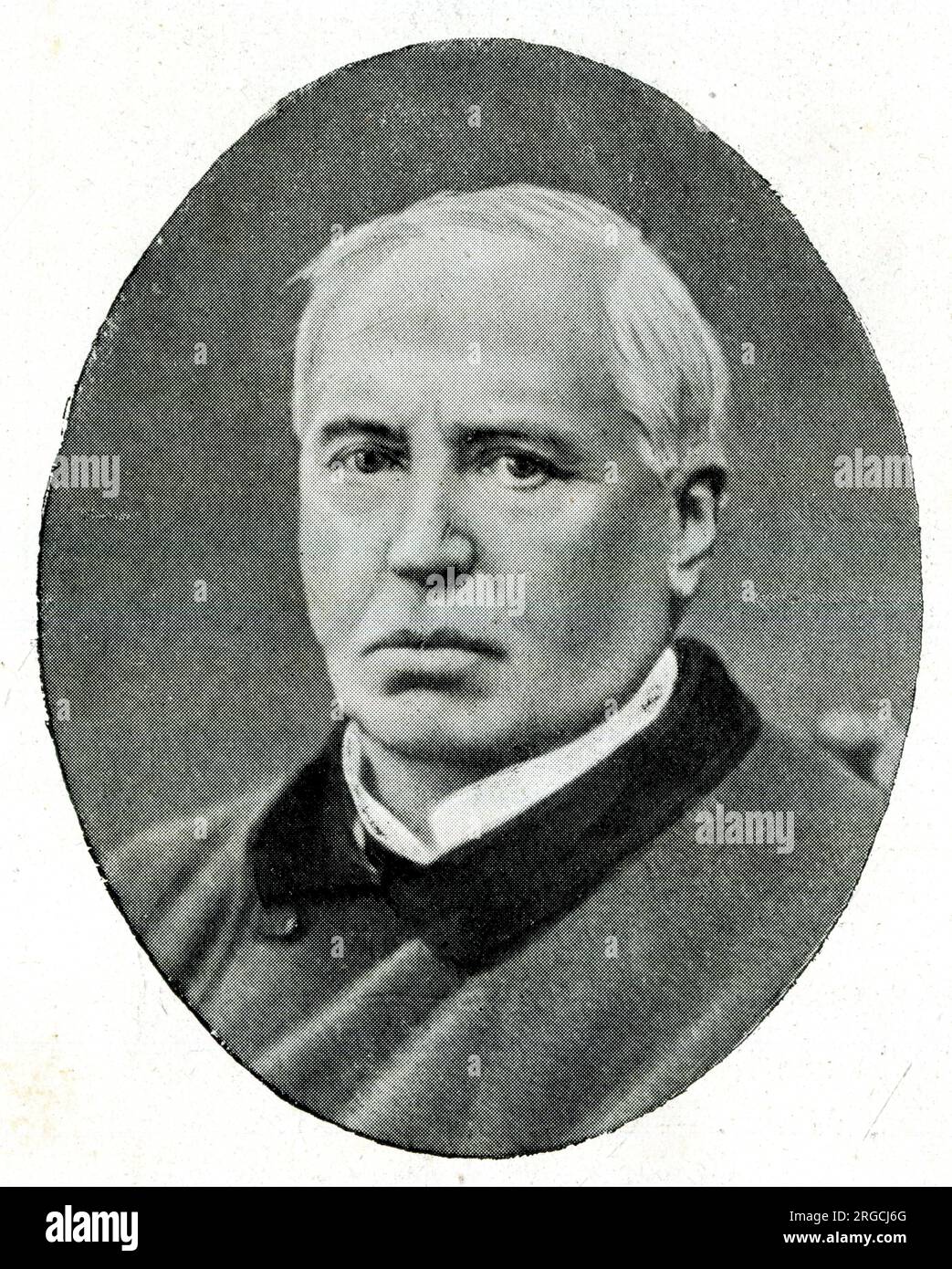 Dr. Auguste Nelaton (1807-1873), französischer Chirurg, berühmt für eine erfolgreiche Operation auf GaribaIdi im Jahre 1862. 1866 wurde er zum Chirurgen von Napoleon III. Ernannt Stockfoto