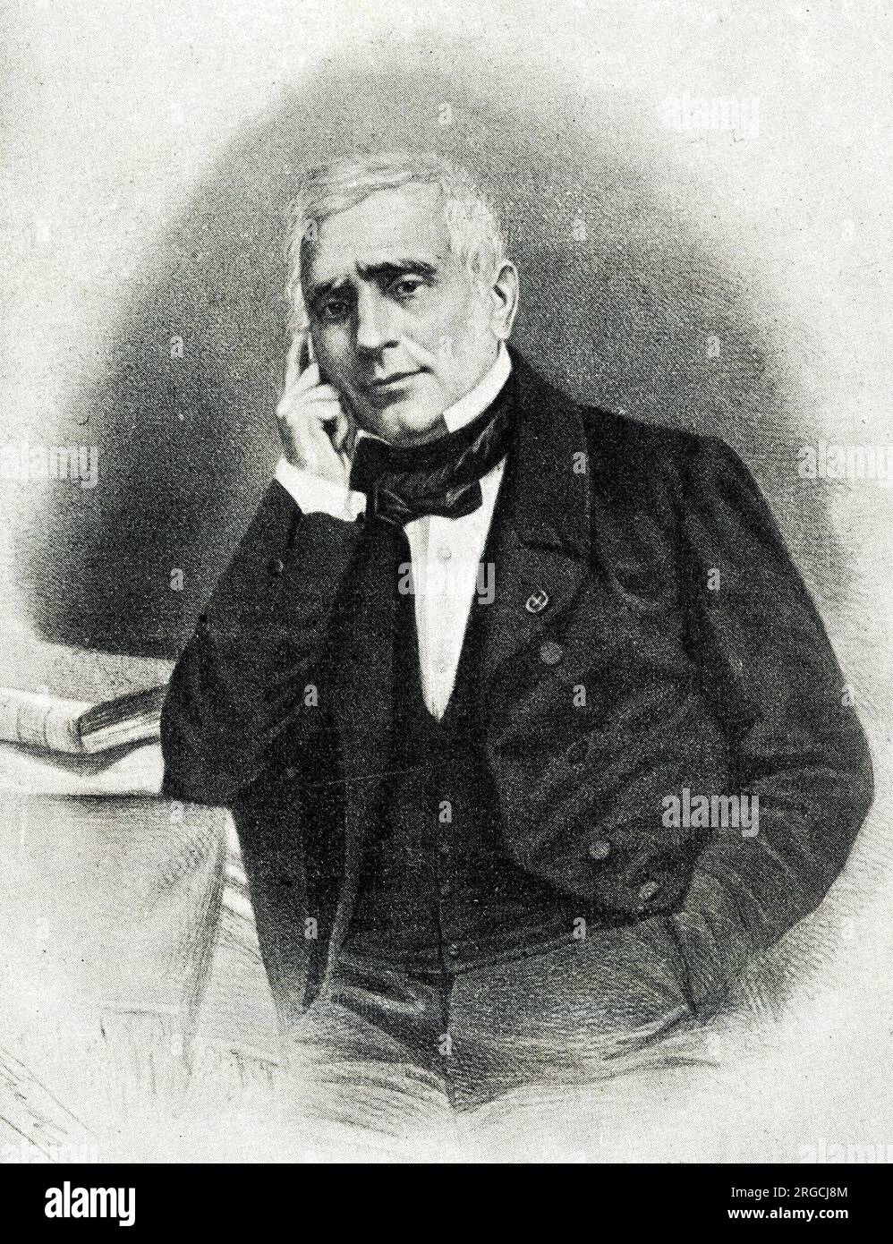 Eugene Scribe (1791-1861), französischer Autor, Dramatiker und Opernlibrettist. Stockfoto