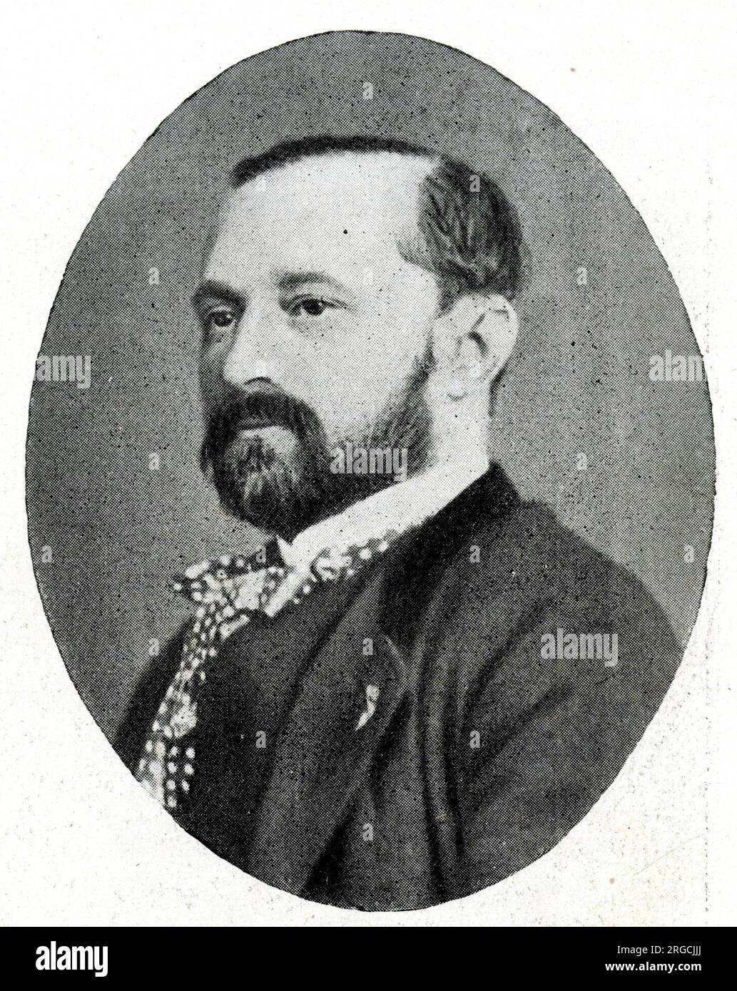 Pierre Alexis, Viscount von Ponson du Terrail (1829-1871), französischer Schriftsteller, bekannt für seine fiktive Figur Rocambole. Stockfoto