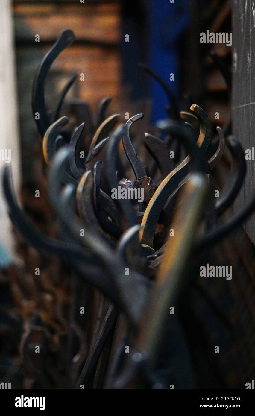 Die letzte Drop Forge Fabrik in Dudley West Midlands Stockfoto