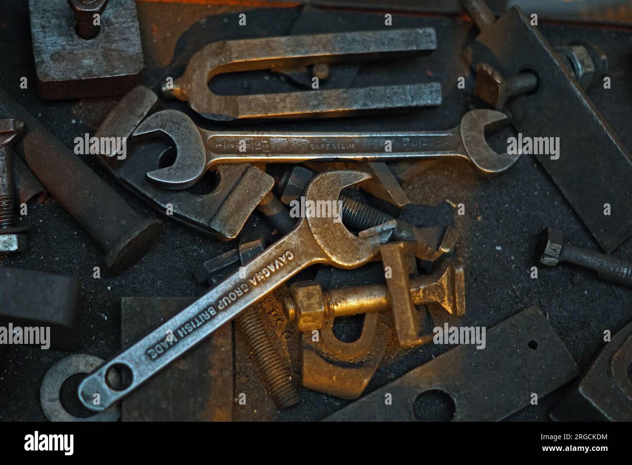 Die letzte Drop Forge Fabrik in Dudley West Midlands Stockfoto