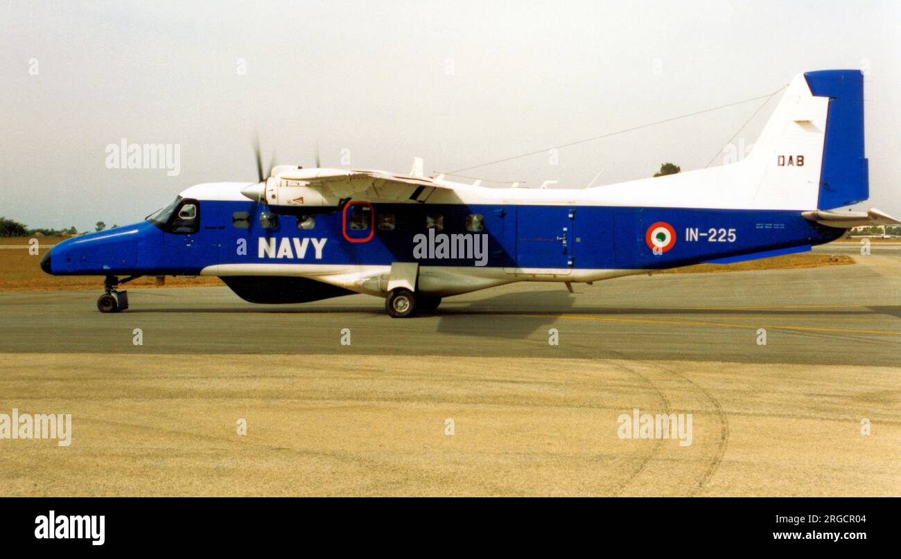 Indische Marine - Dornier do 228-201 IN-225 (msn 8164, Basiscode DAB) Stockfoto