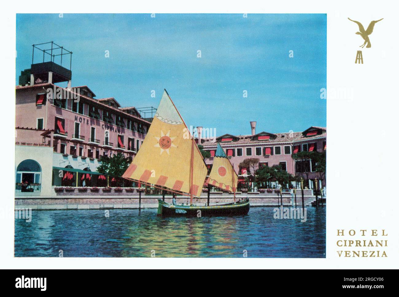 Hotel Cipriani, Venedig, Italien. Stockfoto